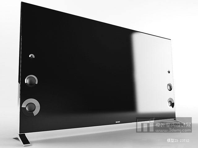 电视机-3d模型-模匠网,3d模型下载,免费模型下载,国外模型下载