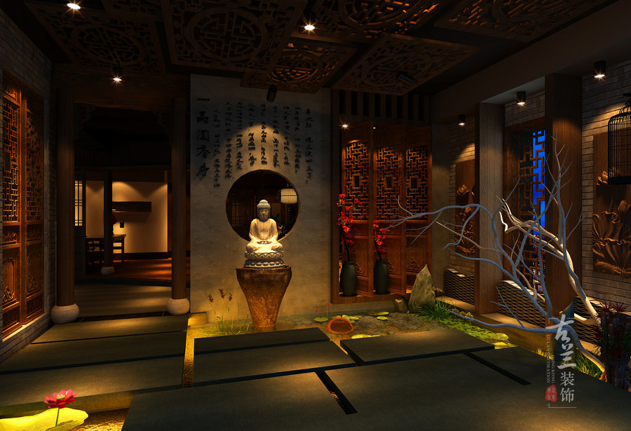 茶楼设计的几点建议德阳茶楼设计公司