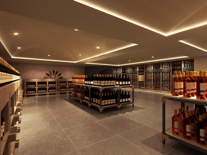 上海夏都小镇红酒窖-画廊-模匠网,3d模型下载,免费模型下载,国外模型