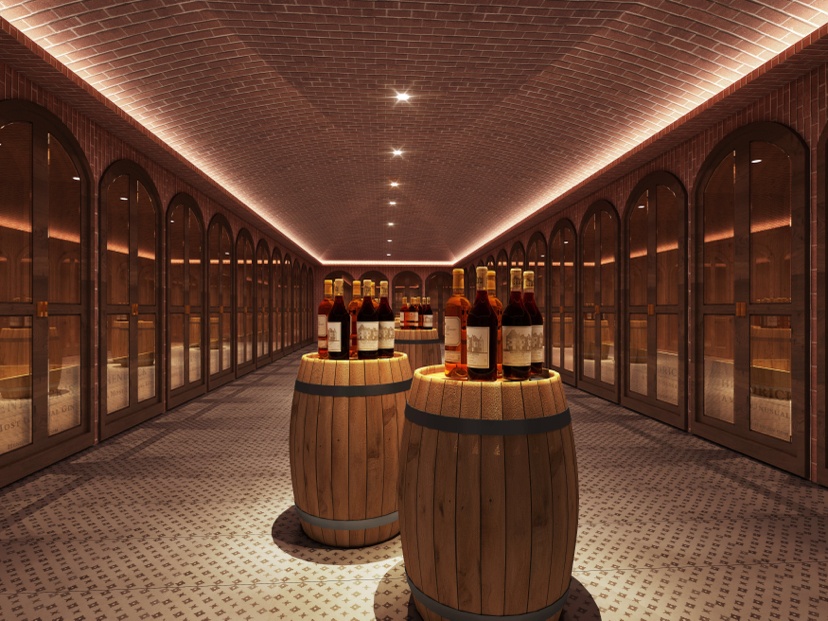 上海夏都小镇红酒窖-画廊-模匠网,3d模型下载,免费模型下载,国外模型