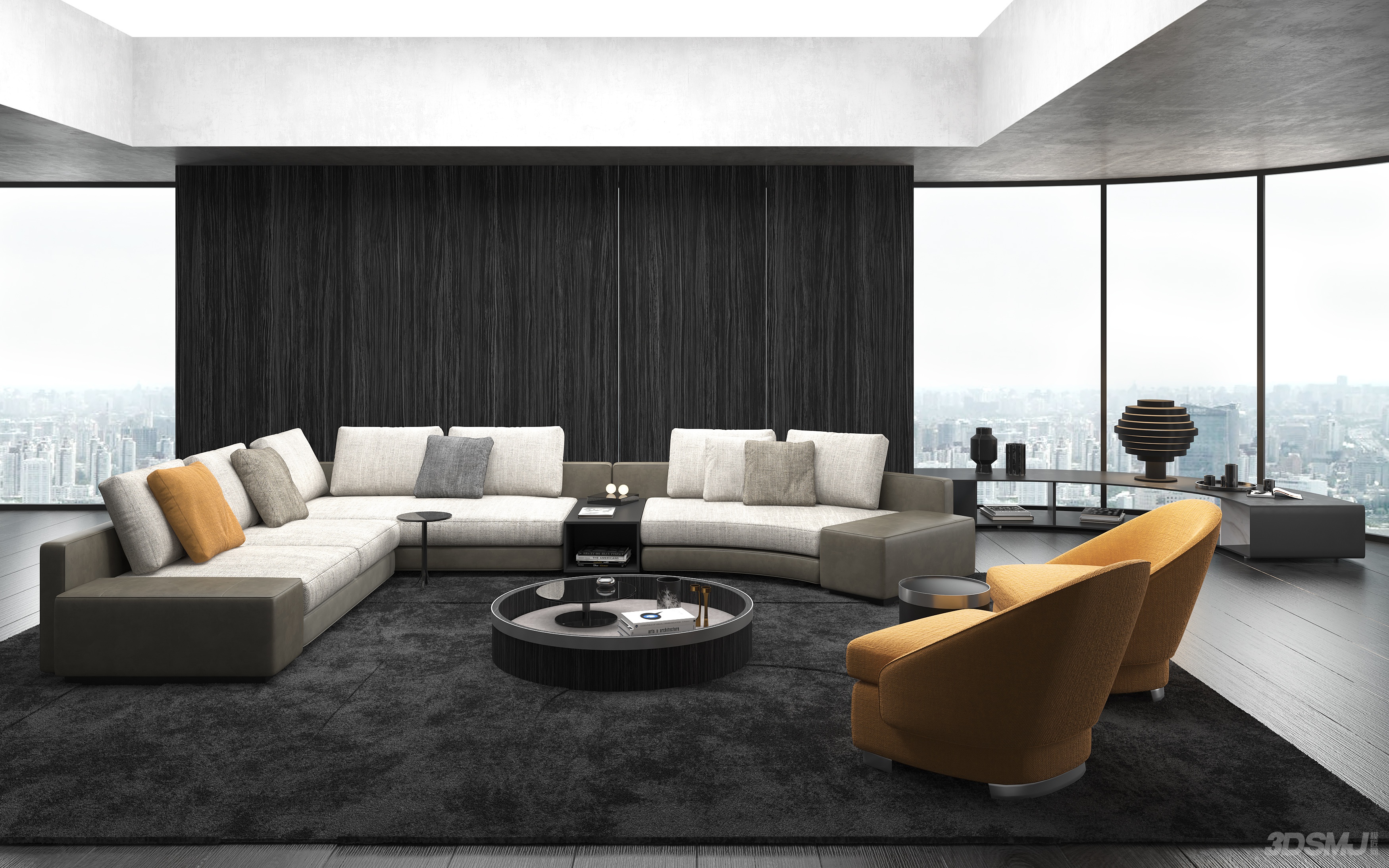 意大利 米洛提 minotti 现代客厅