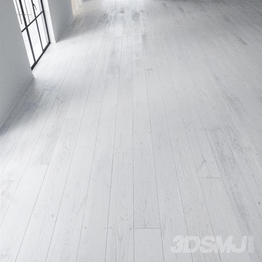 白色木地板