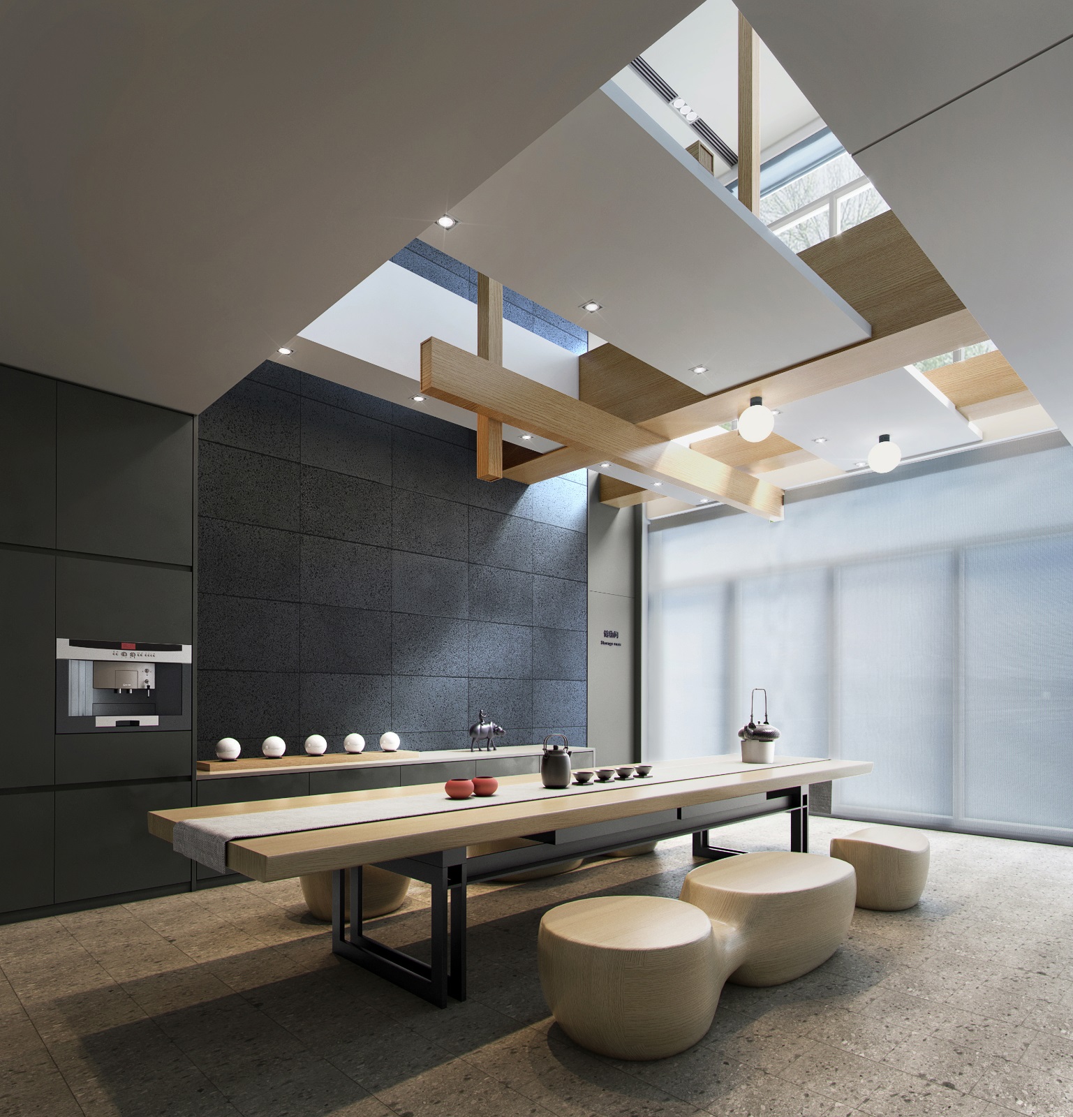 茶室临摹-画廊-模匠网,3d模型下载,免费模型下载,国外模型下载