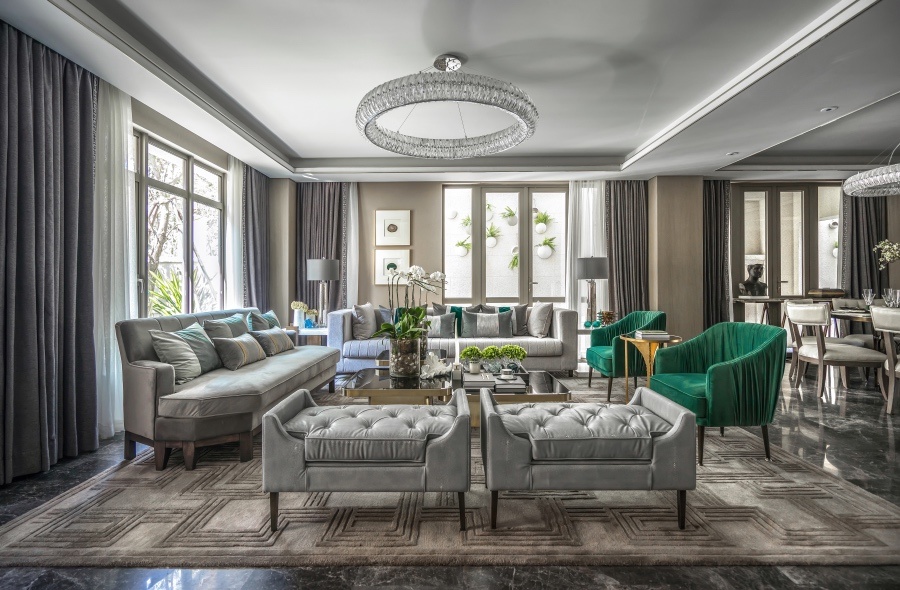 不局囿于风格的软装设计,演绎出国际化的时尚格调