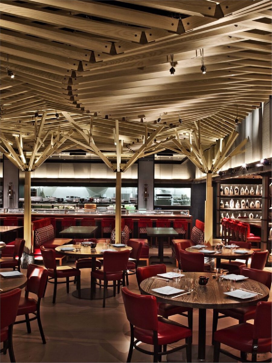 david rockwell:纽约nobu餐厅设计 -画廊-模匠网,3d模型下载,免费模型