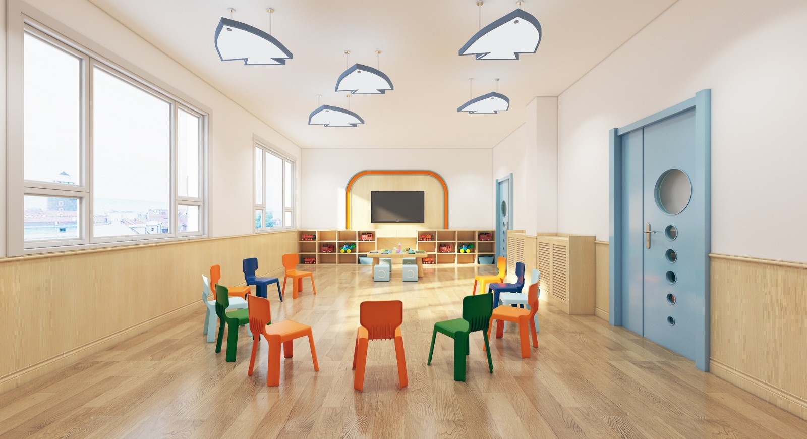 pt幼儿园 -画廊-模匠网,3d模型下载,免费模型下载,国外模型下载