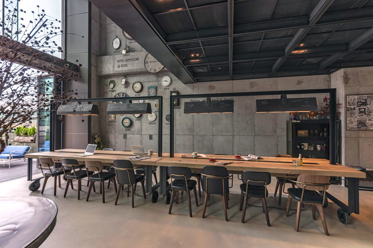 韩国首尔轻工业风旅店hotel cappuccino | uds