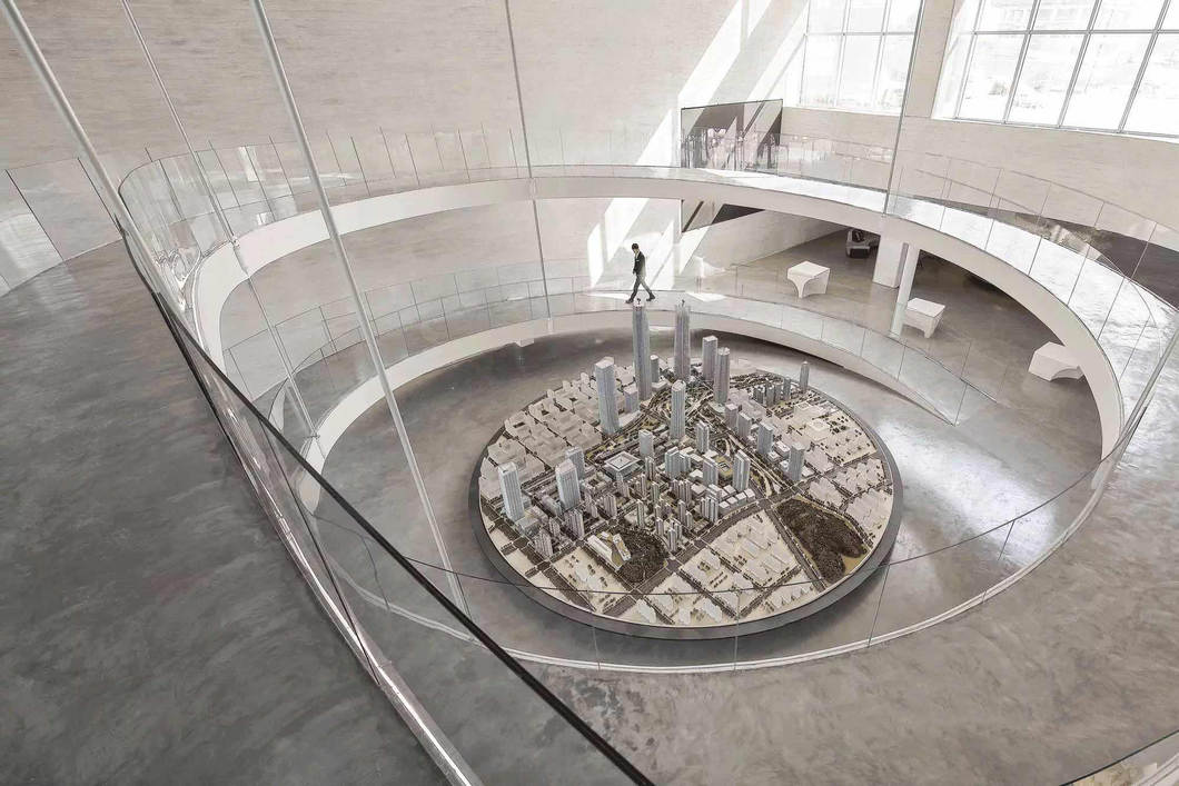 lsdcasa&水相设计:用艺术感打造媲美美术馆的售楼处!