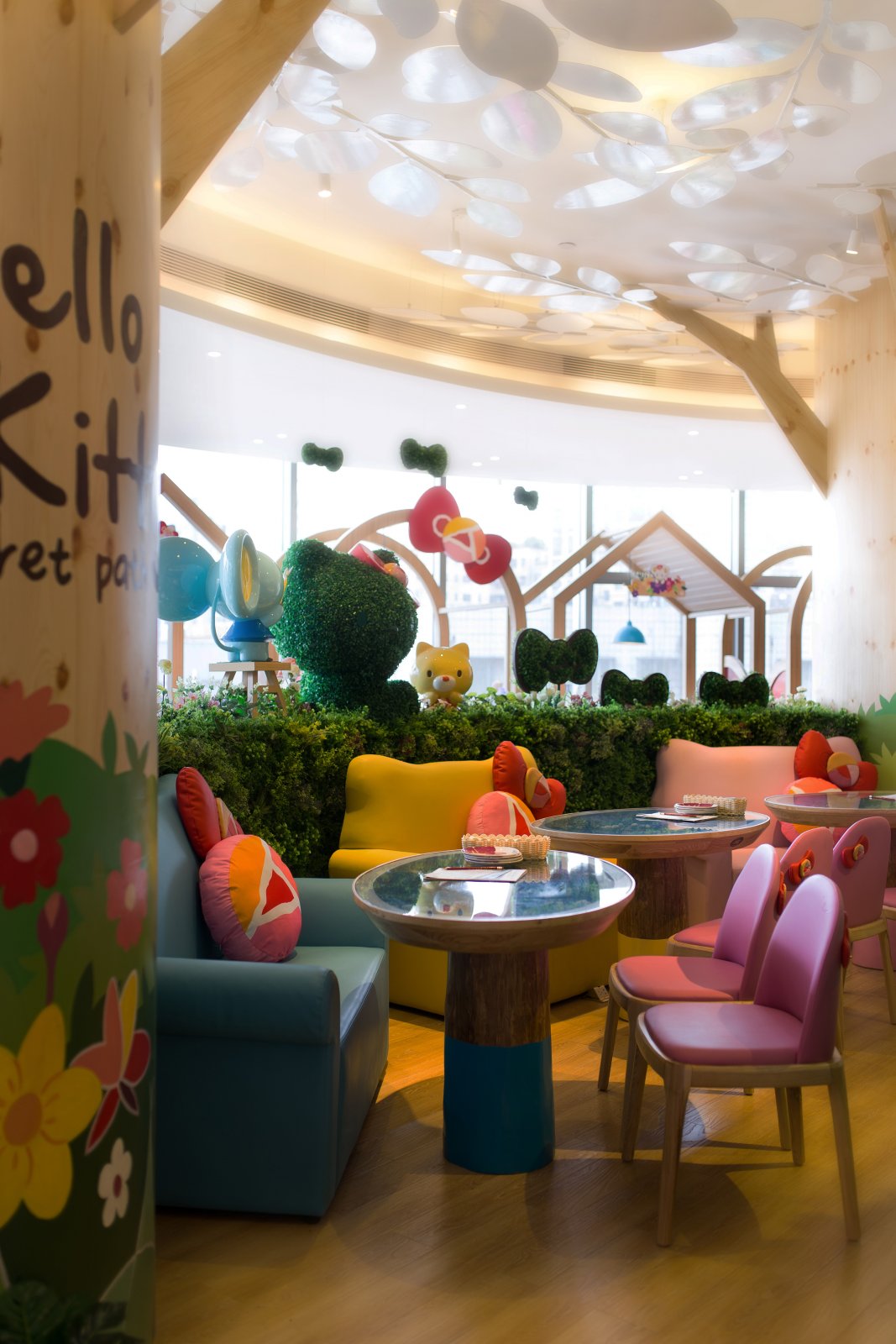 朗升设计深圳hellokittysecretpath餐厅设计向大自然致敬