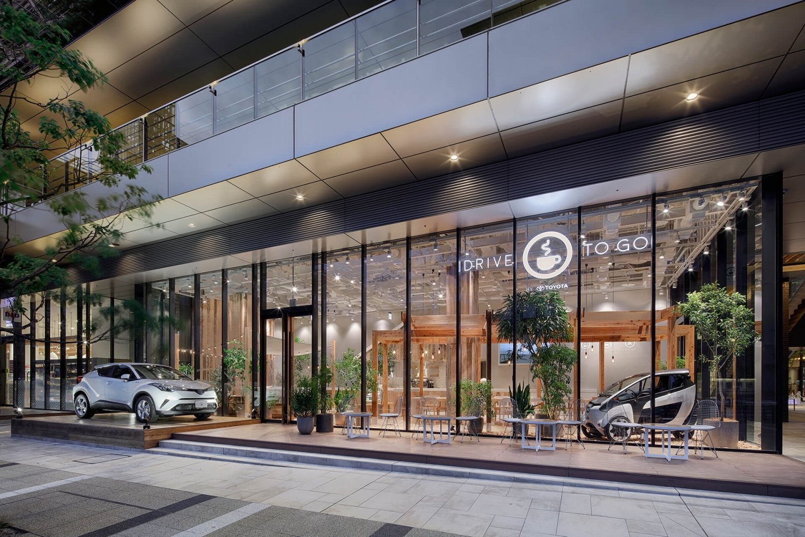 日本名古屋丰田汽车共享咖啡馆 | archicept-city