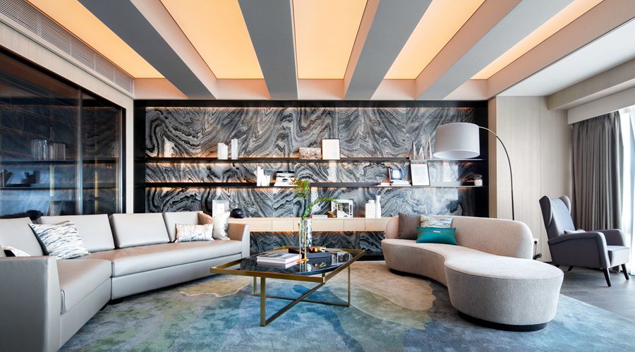 深圳滨河时代顶层私属会所 | uld家居设计