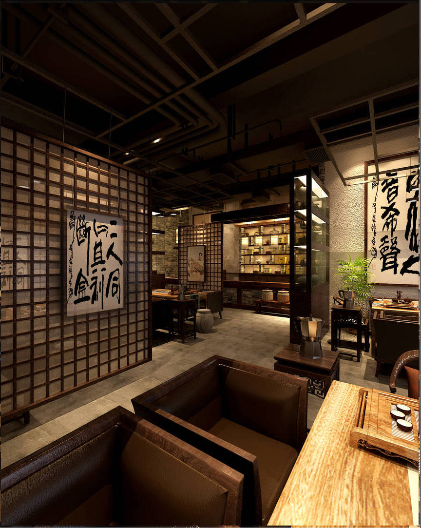 知了茶艺会所——成都茶艺会所|成都茶楼|成都茶府|成都茶坊装修设计