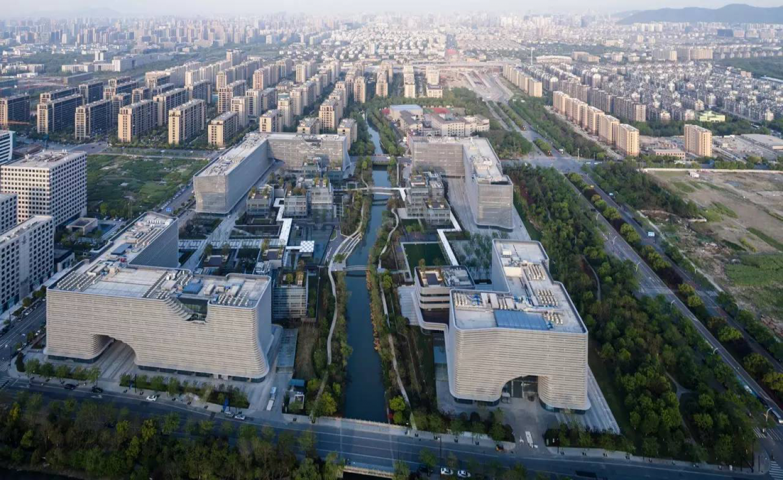 融隐西溪的共享社区西溪首座gad建筑设计