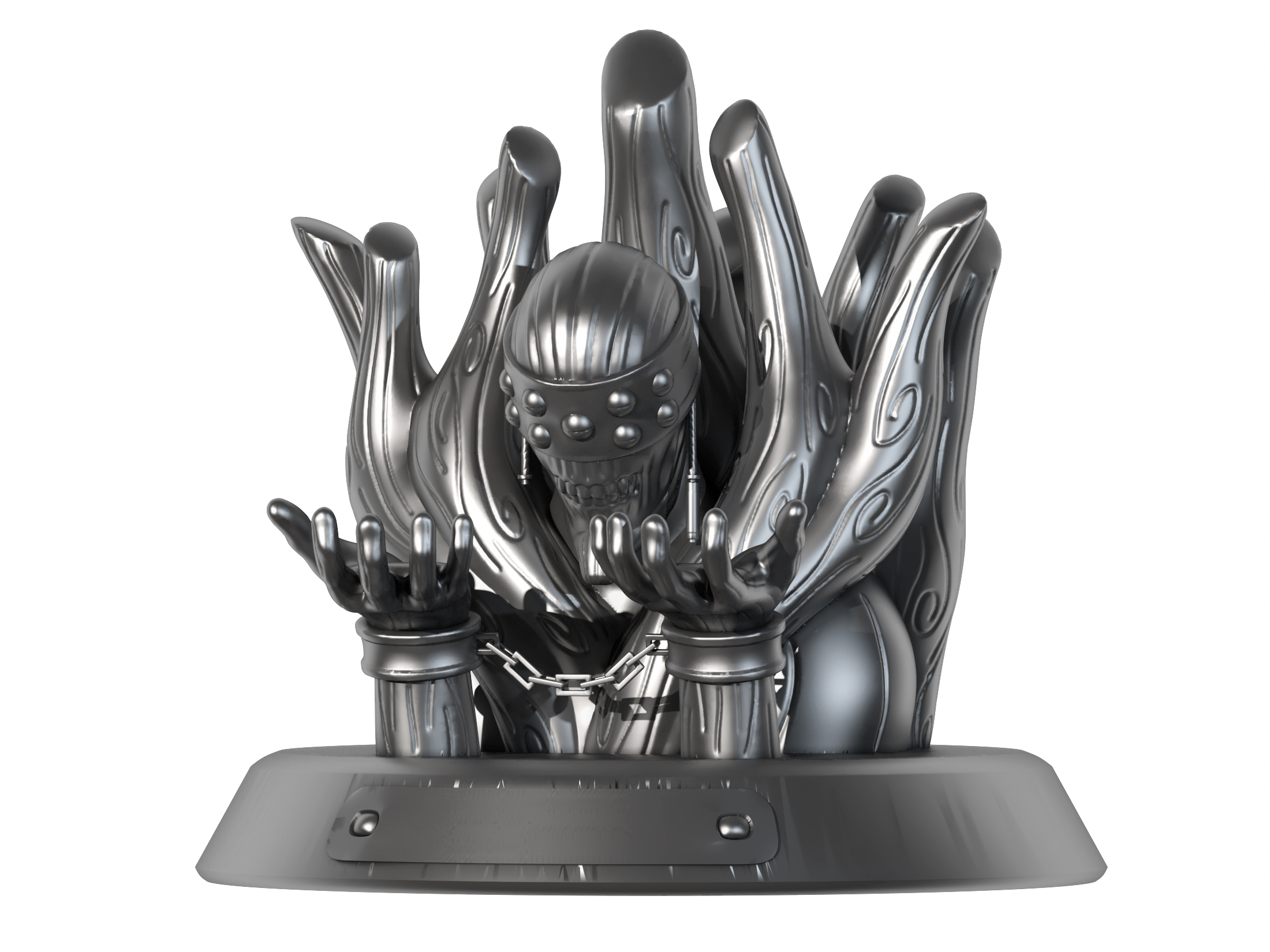 现代火影忍者外道魔像手办玩具雕塑摆-3d模型-模匠网,3d模型下载,免费