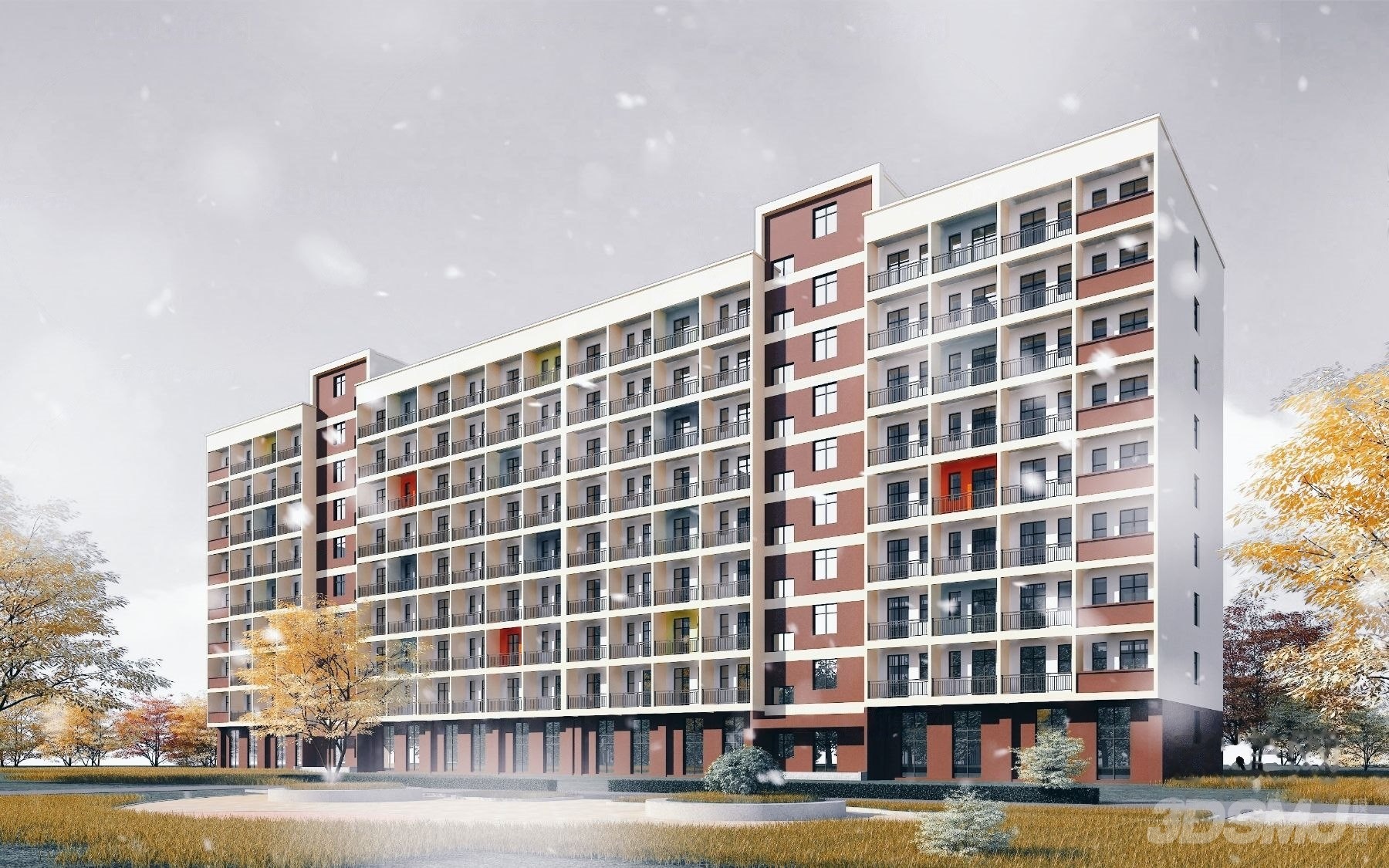 现代宿舍楼外观-3d模型-模匠网,3d模型下载,免费模型下载,国外模型