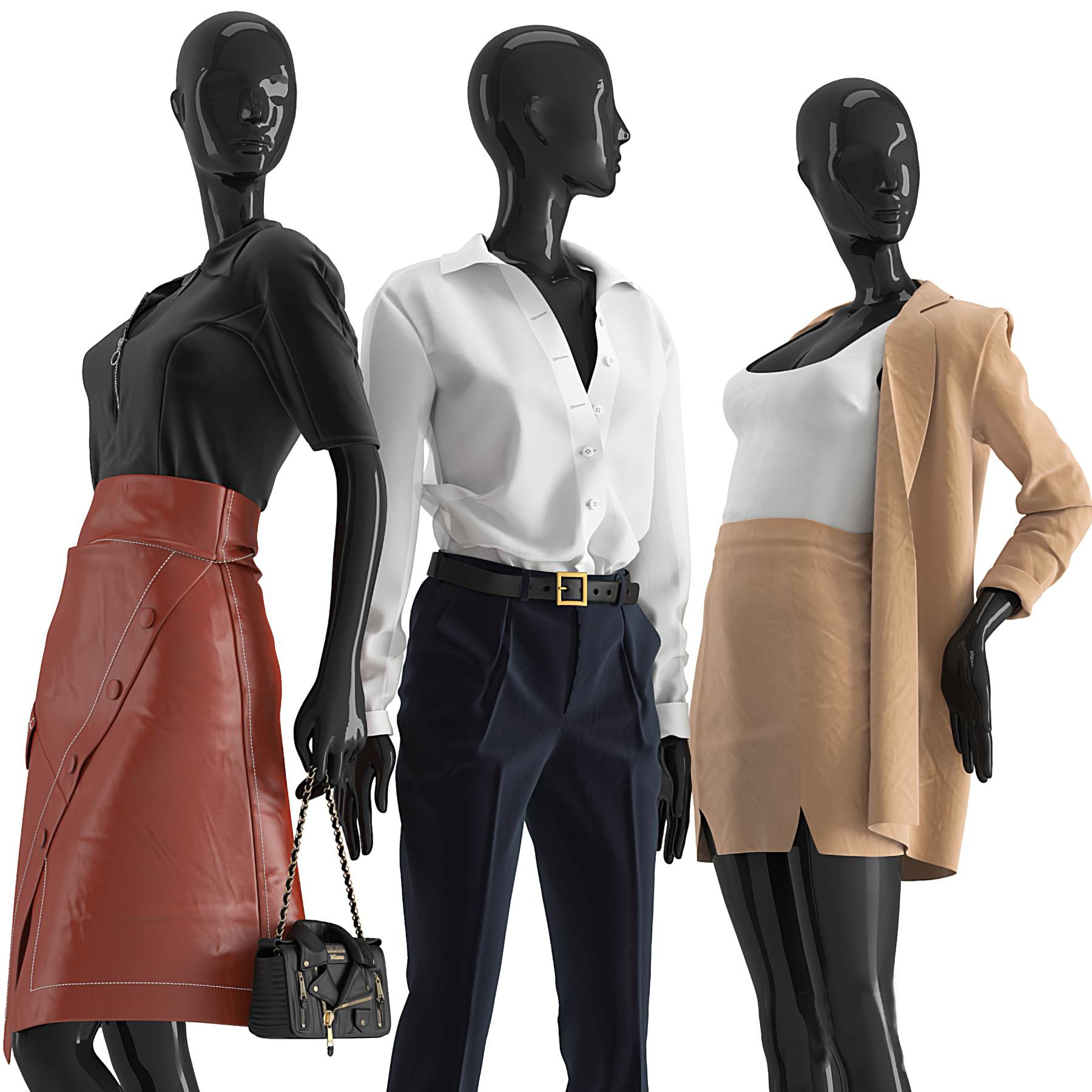 现代服装店模特-3d模型-模匠网,3d模型下载,免费模型下载,国外模型