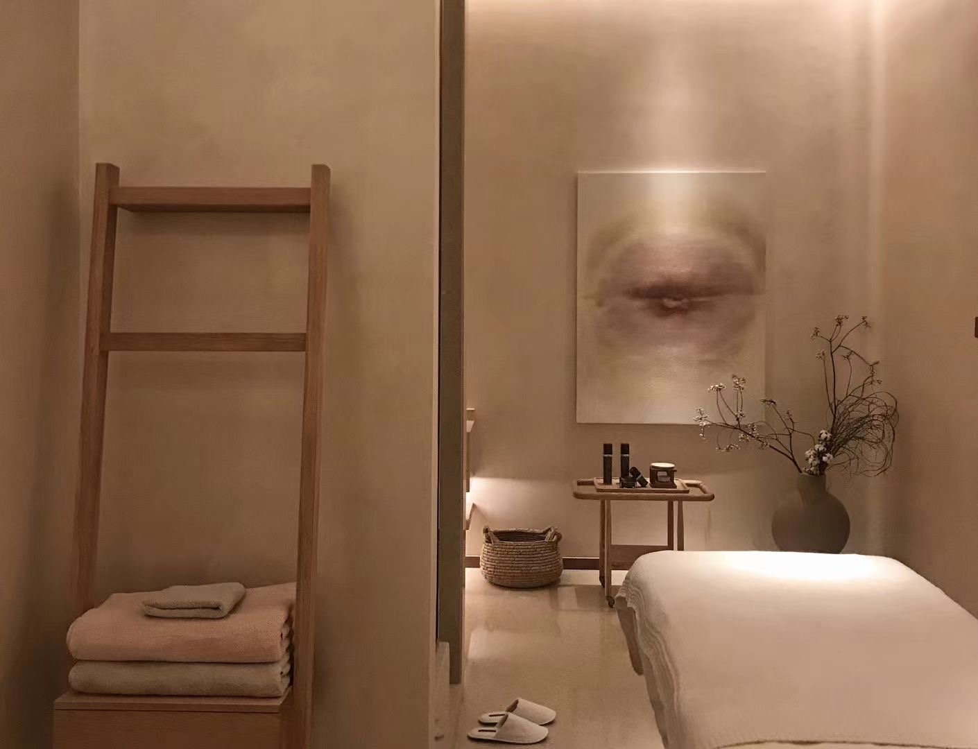 暖色治愈系空间上海spa馆设谷设计