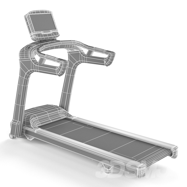 现代健身跑步机-3d模型-模匠网,3d模型下载,免费模型下载,国外模型