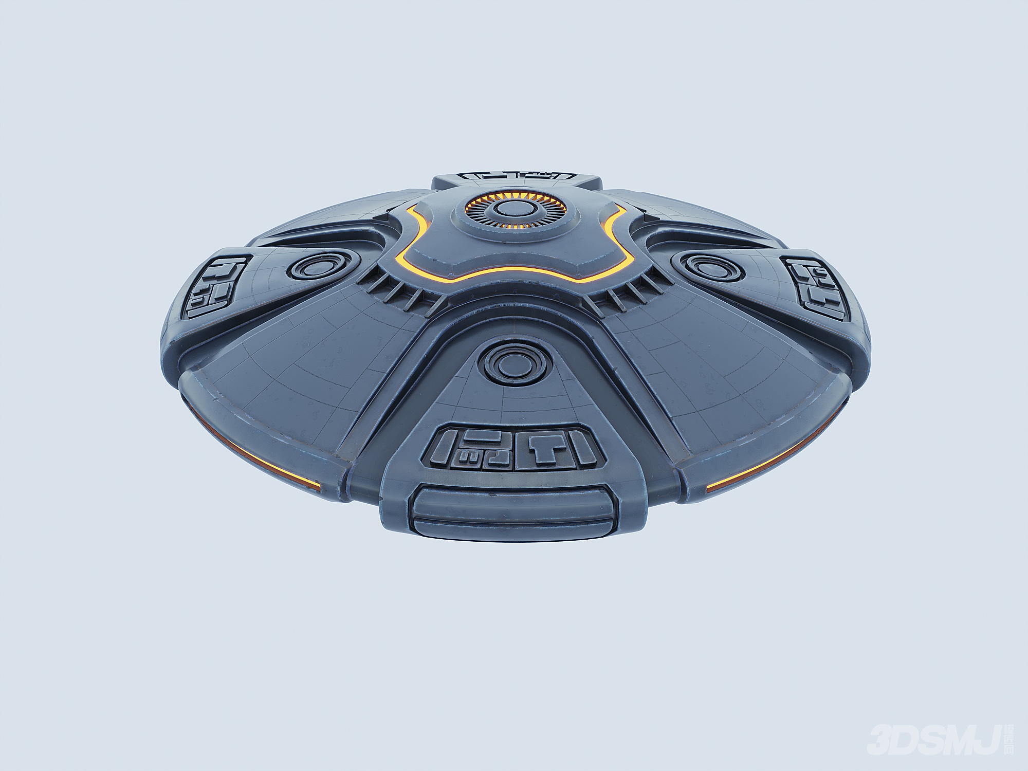 ufo 飞碟3d模型-3d模型-模匠网,3d模型下载,免费模型下载,国外模型