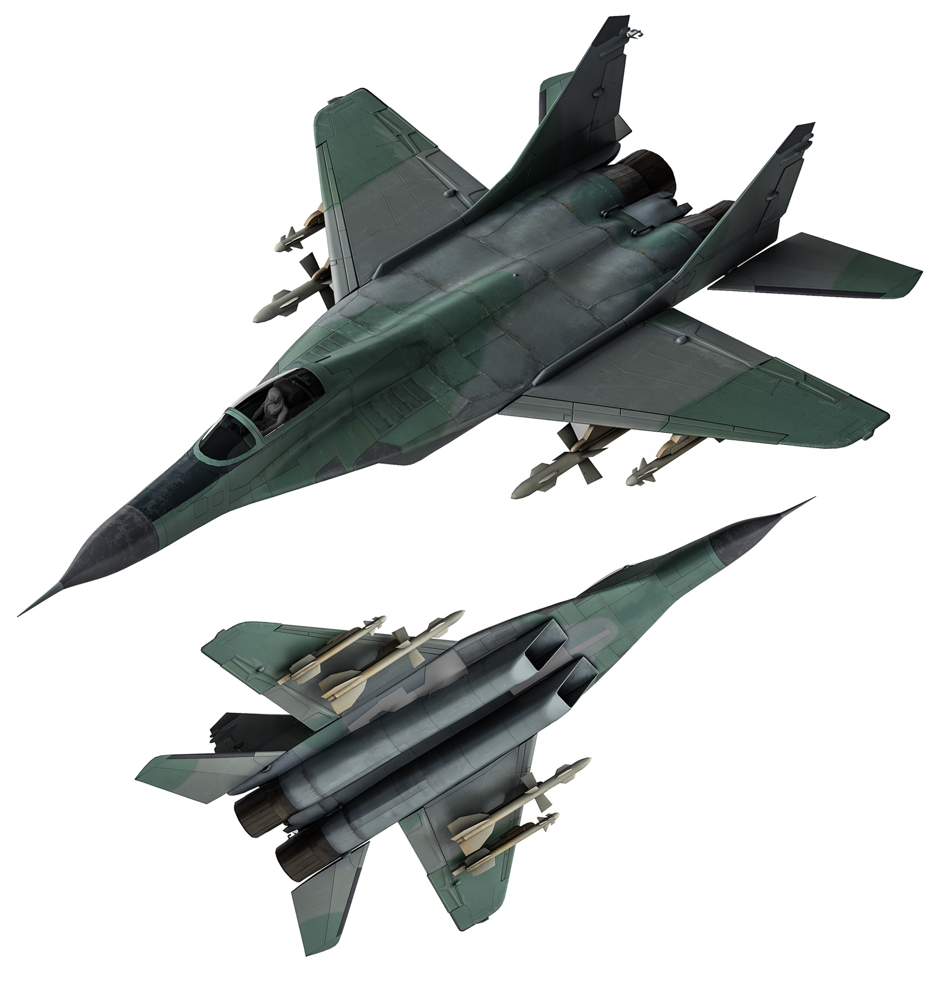 现代苏57战斗机-3d模型-模匠网,3d模型下载,免费模型下载,国外模型