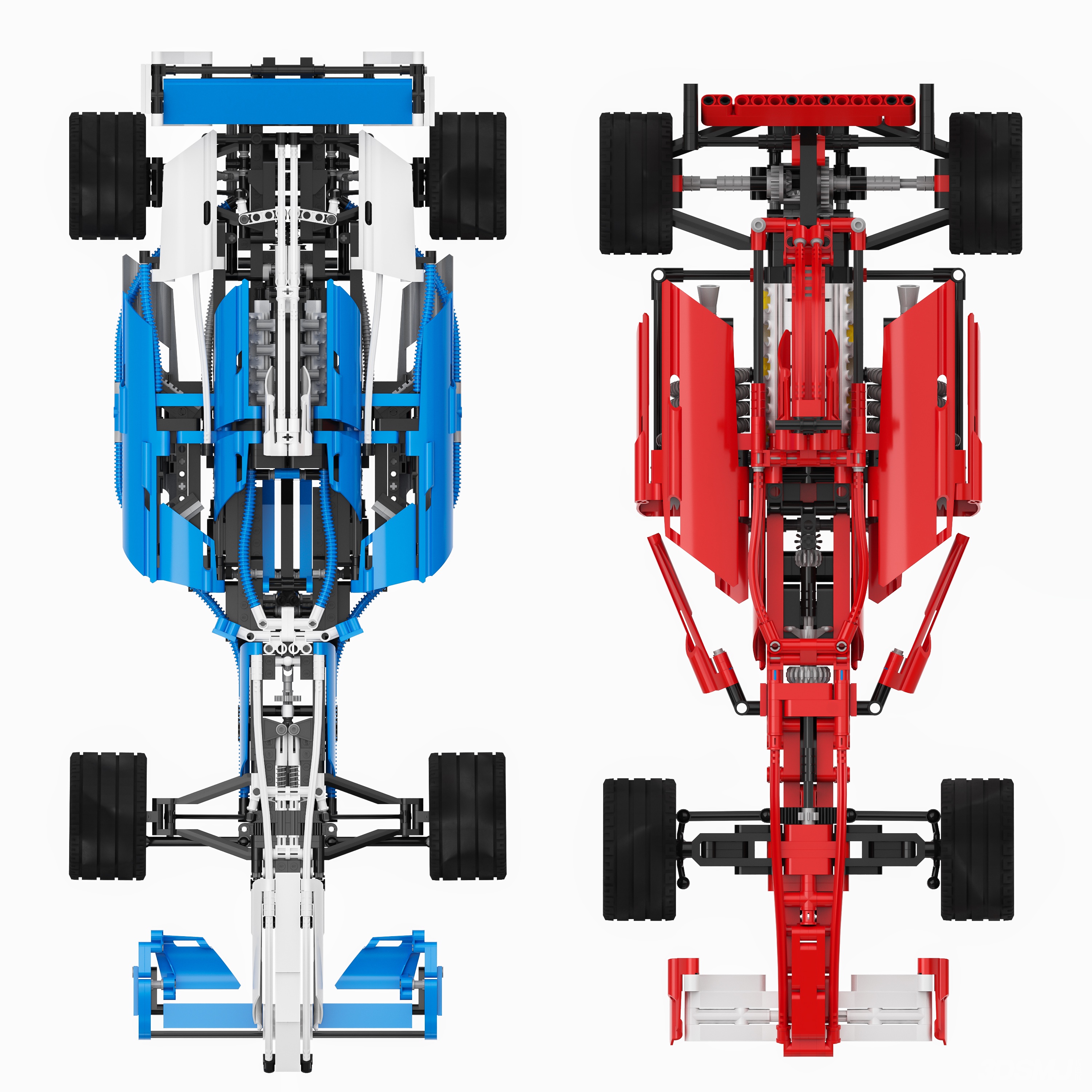 乐高f1赛车模型组合