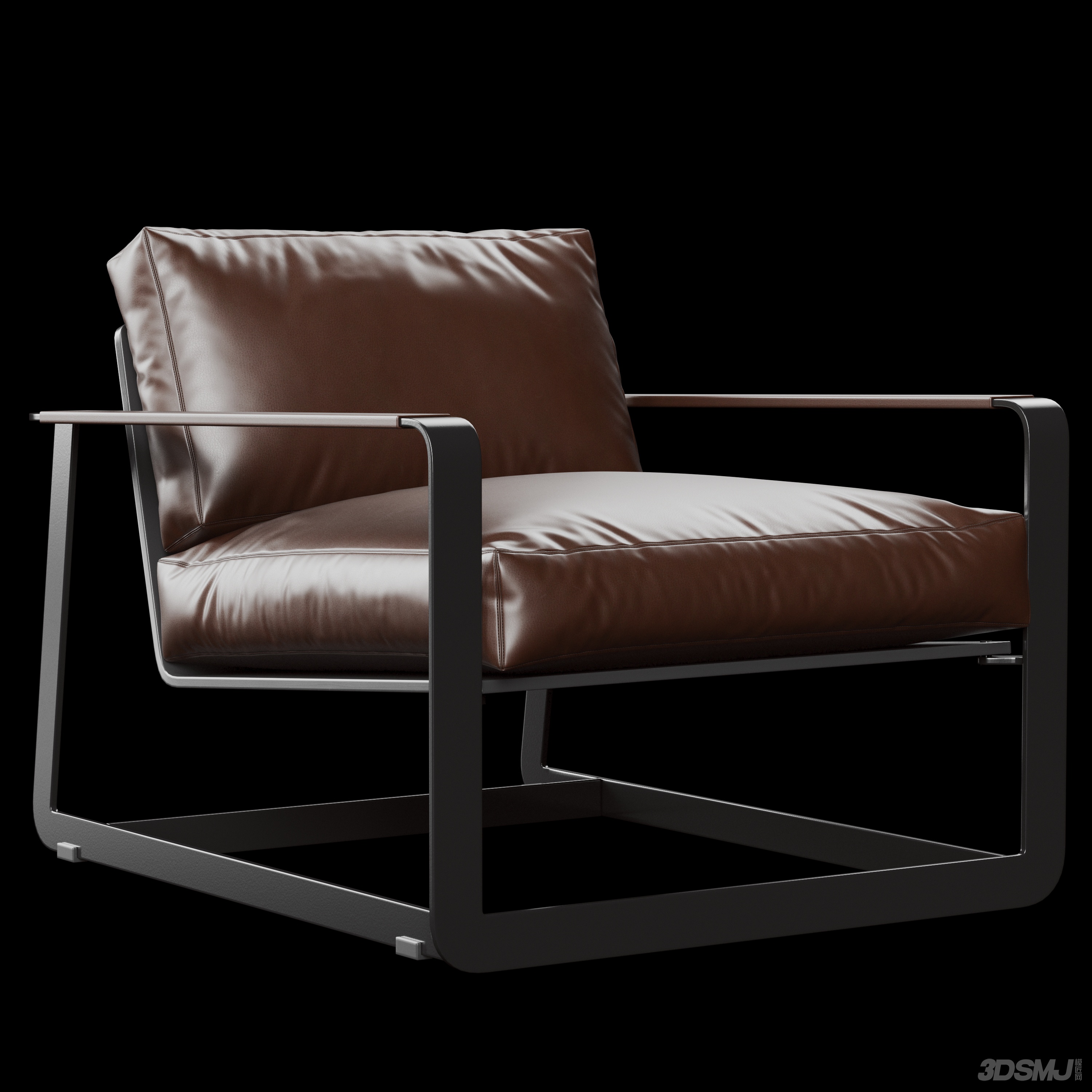 poliform 单椅-3d模型-模匠网,3d模型下载,免费模型下载,国外模型下载