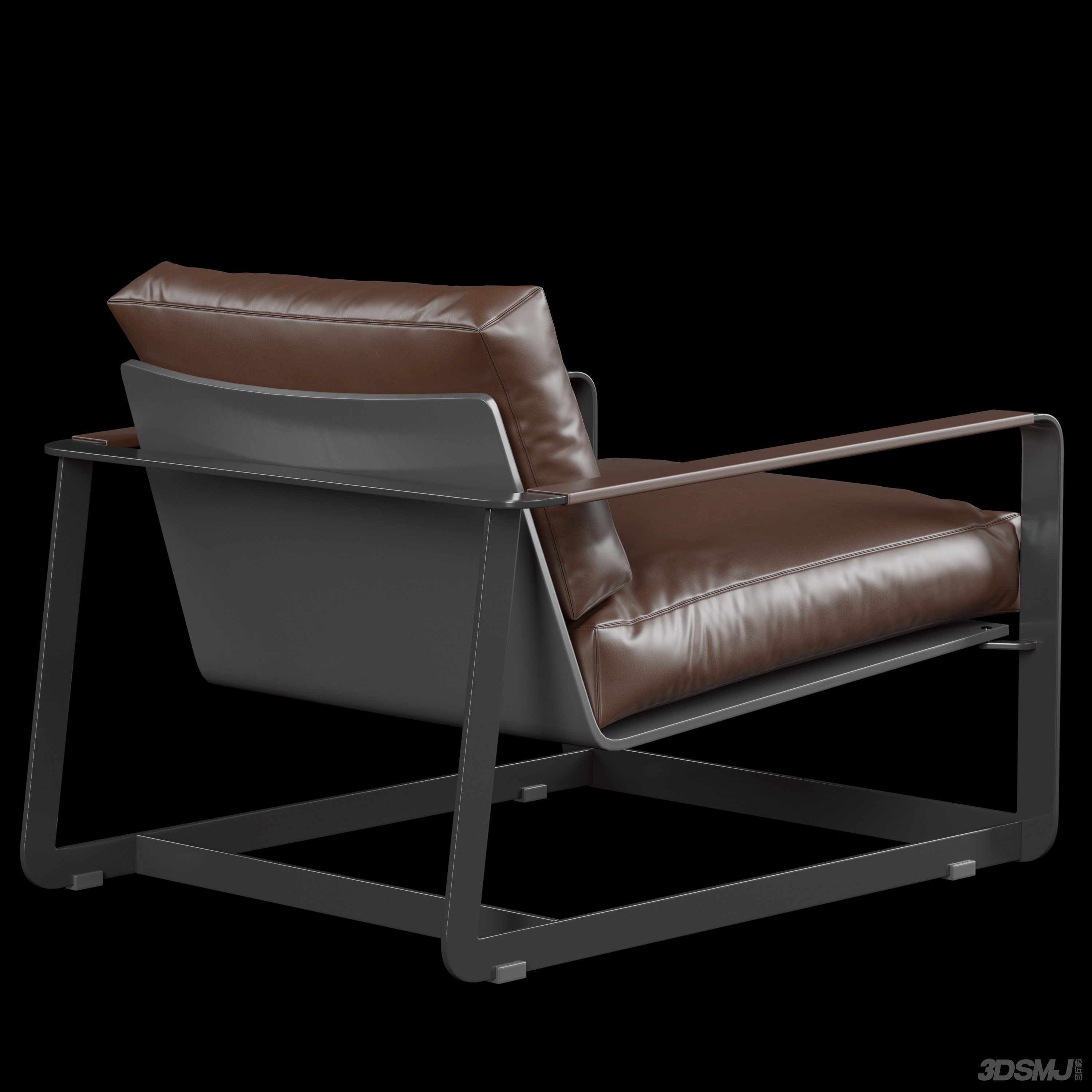 poliform 单椅-3d模型-模匠网,3d模型下载,免费模型下载,国外模型下载