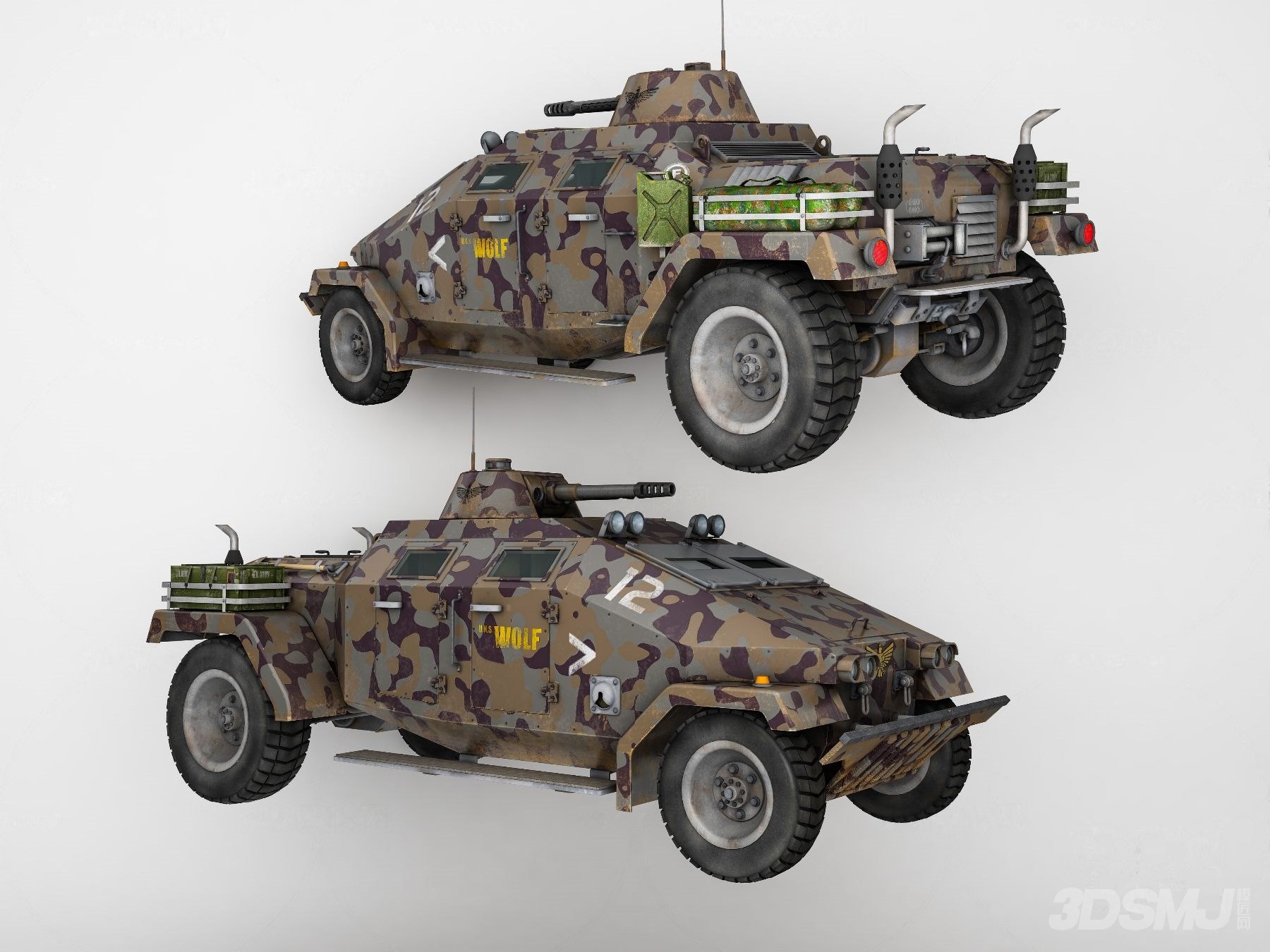 现代步兵装甲战车3d模型