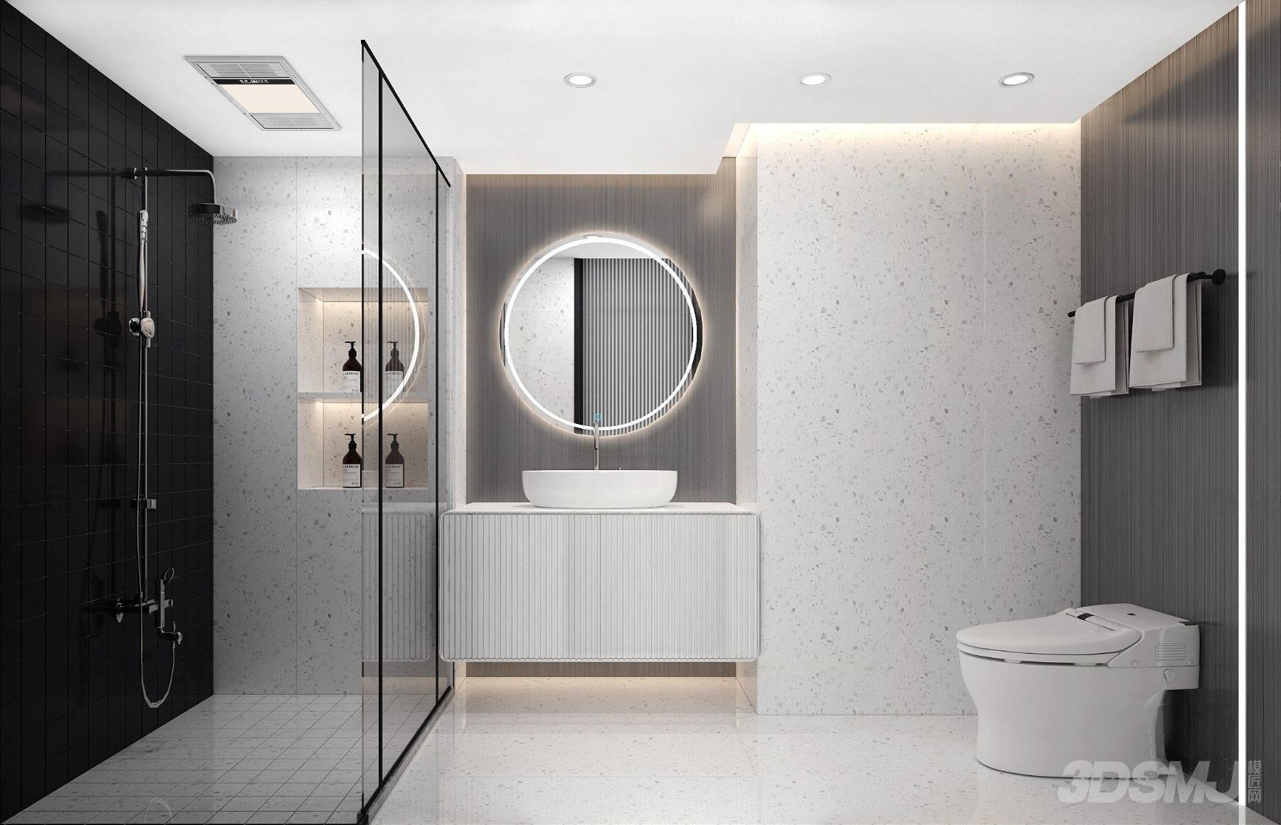 现代卫生间浴室